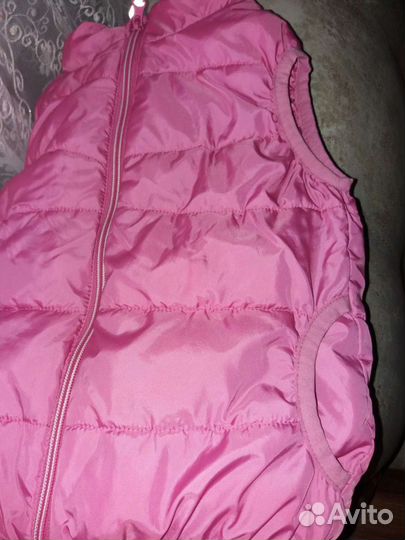 Жилетка для девочки, р. 92