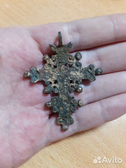 Крест Штурвал нательный