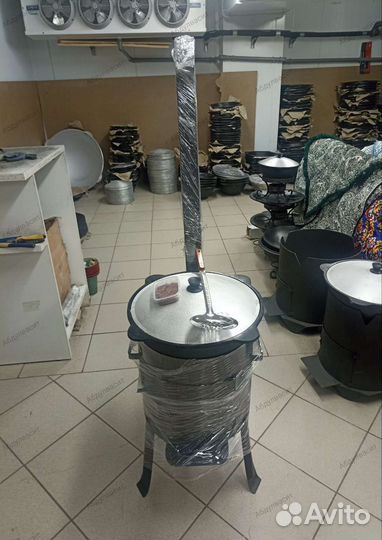 Казан Чугунный, без печью