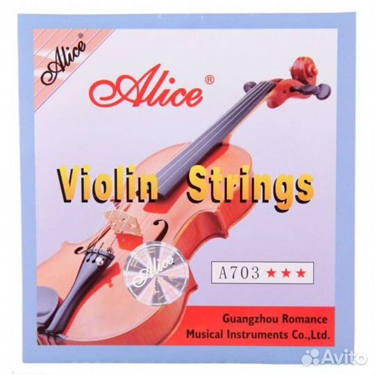 Комплект струн для скрипки + аксессуар