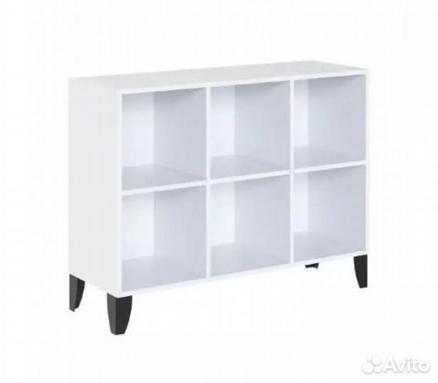 Комод Белый снег с фрезеровкой