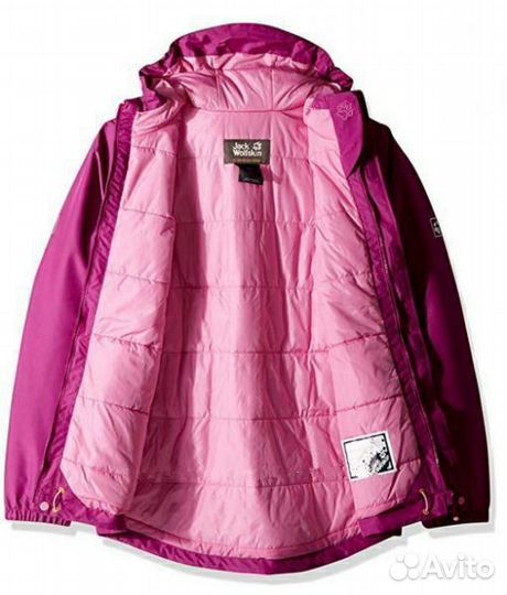 Водонепроницаемая куртка Jacks Wolfskin Girls