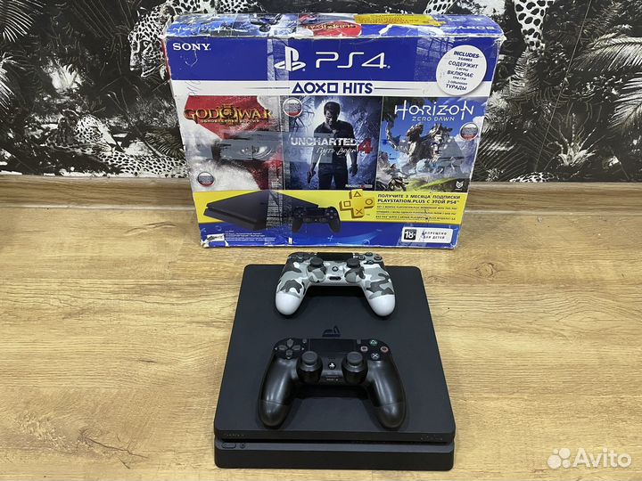 Sony PS4 Slim 1tb с играми