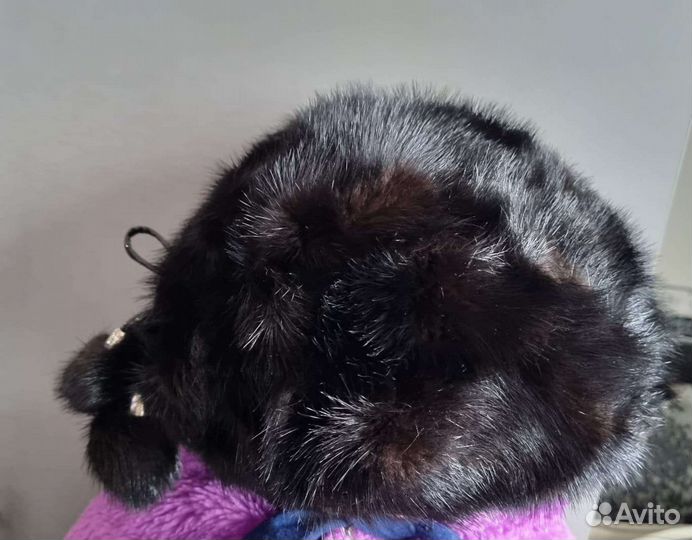 Шапка норковая женская