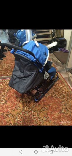 Коляска санки