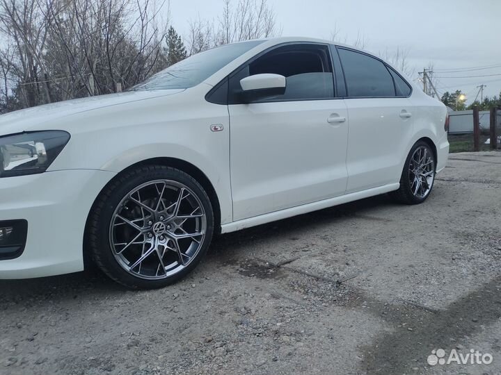 Пружины с занижением на volkswagen polo Lesjöfors