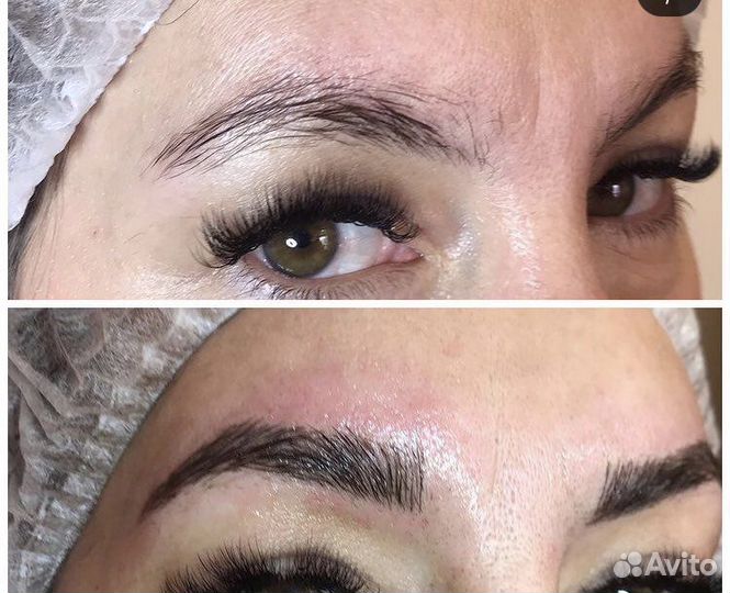 Микроблейдинг бровей