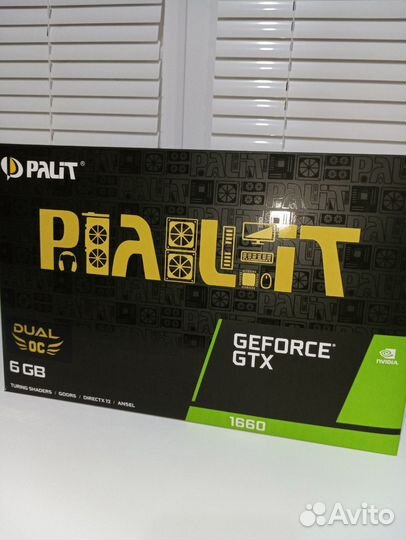 Видеокарта gtx 1660 6gb