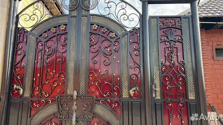 Кованые ворота