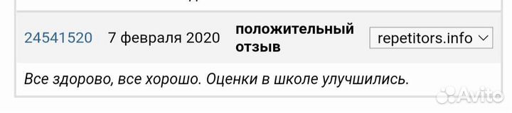 Репетитор по русскому языку