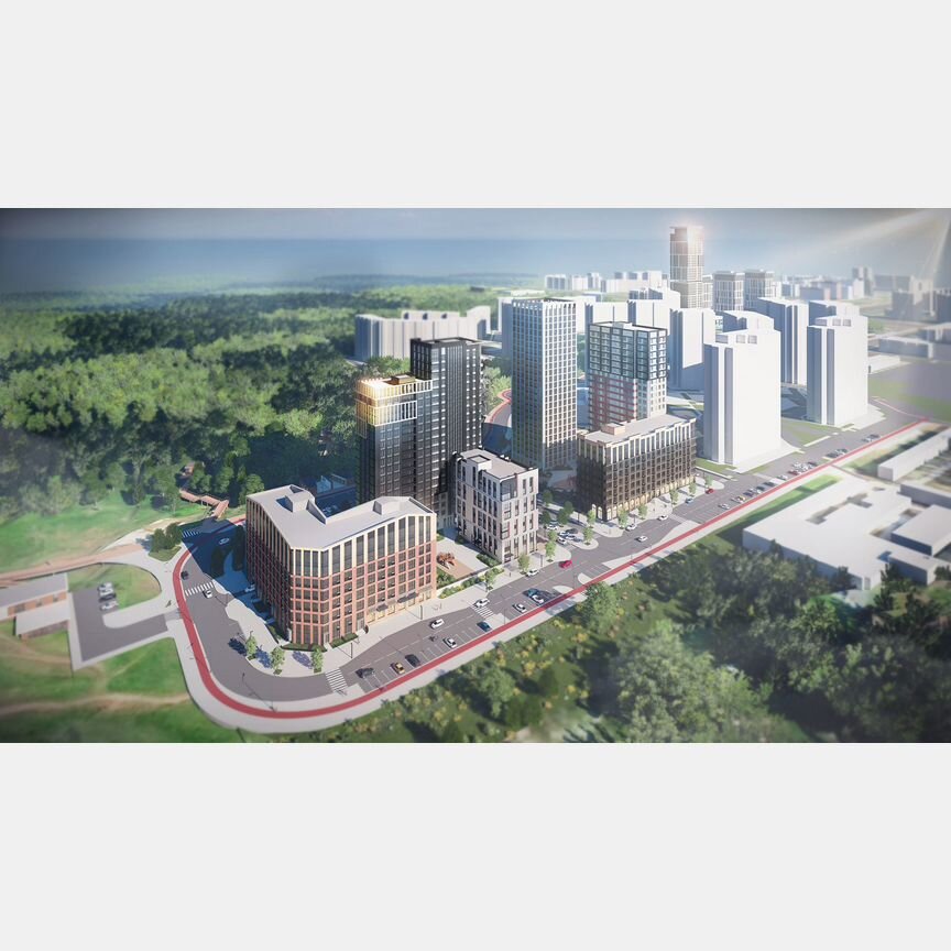 2-к. квартира, 67,5 м², 10/23 эт.