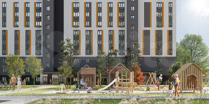 1-к. квартира, 40,9 м², 17/18 эт.