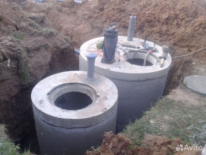 Бетонные кольца для канализации