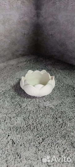 Кашпо, гипсовый декор, подсвечники