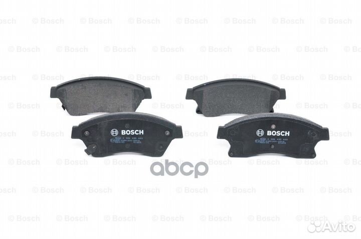 Колодки тормозные дисковые перед 0986495423 Bosch