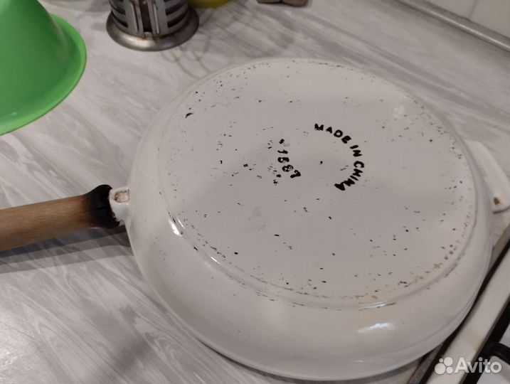 Сковорода чугунная диаметром