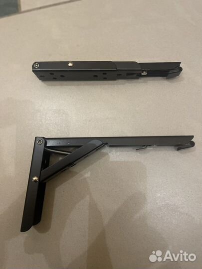 Полка раскладная, крепление на стену