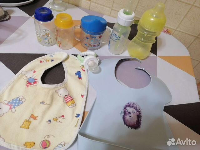 Нагрудник для кормления,бутылочки,ниблер