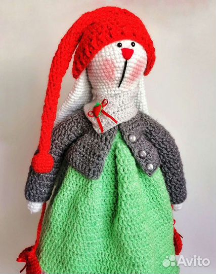 Заяц тильда Брусника