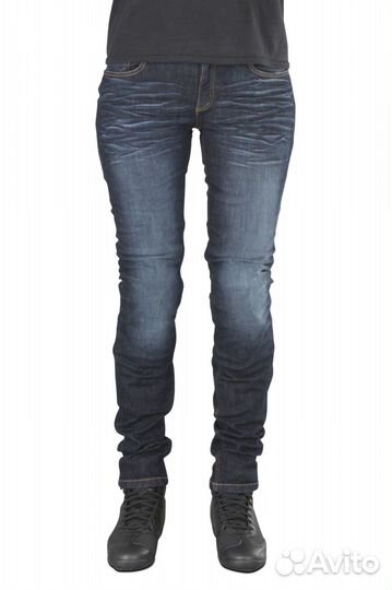 Hose Richa Skinny Navy Damen blau