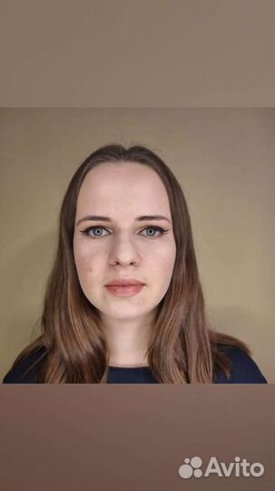 Модель на макияж и локоны