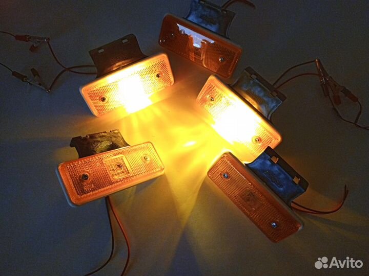 Боковые габаритные огни 12/24 (к-т 10 штук)