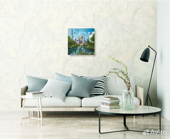 Картина маслом на холсте Мечеть