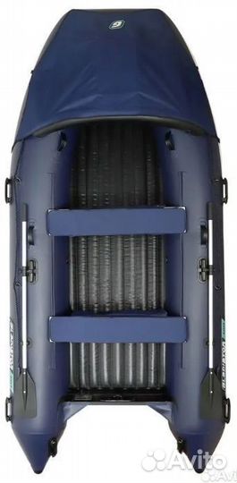 Лодка пвх Gladiator E350 PRO темно-синий