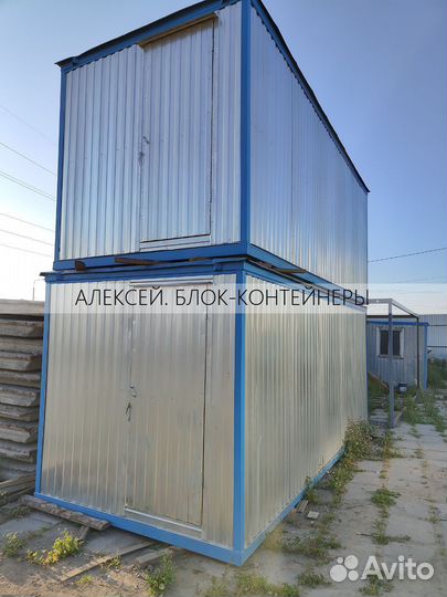 Бытовка металлическая хоз блок / С гарантией