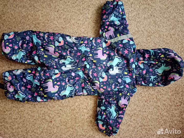 Комбинезоны 4шт 80 -86 зима - осень