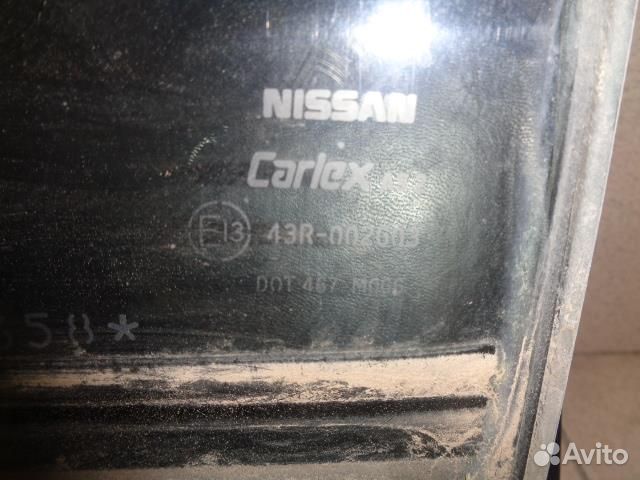 Стекло двери задней левой Nissan Almera N15 1995