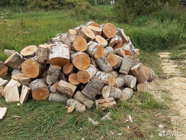 Дрова чурками