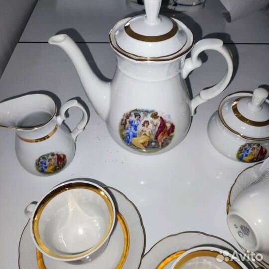 Чайный сервиз Мадонна, Чехословакия, 6 персон