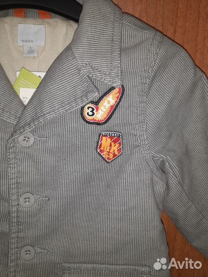 Пиджак новый для мальчика Mexx 2 года (92см)