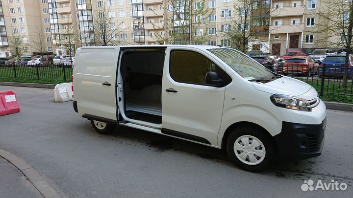 Водитель с личным грузовым а/м Citroen Jumpy(Long)