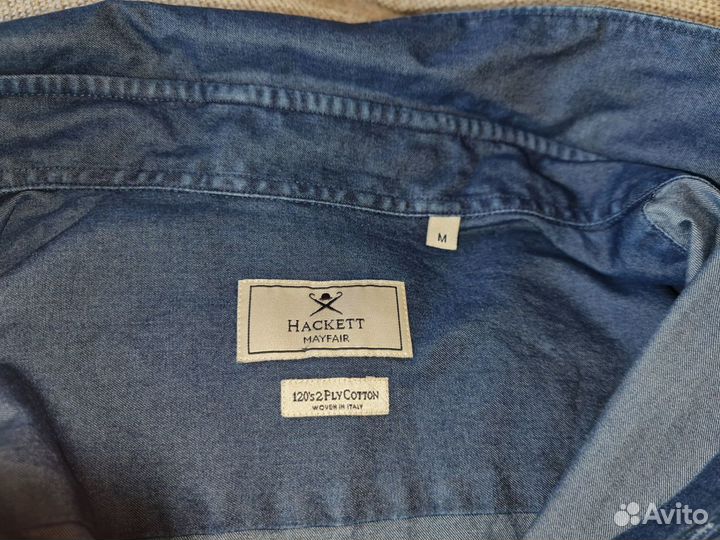 М Рубашка новая Hackett London оригинал