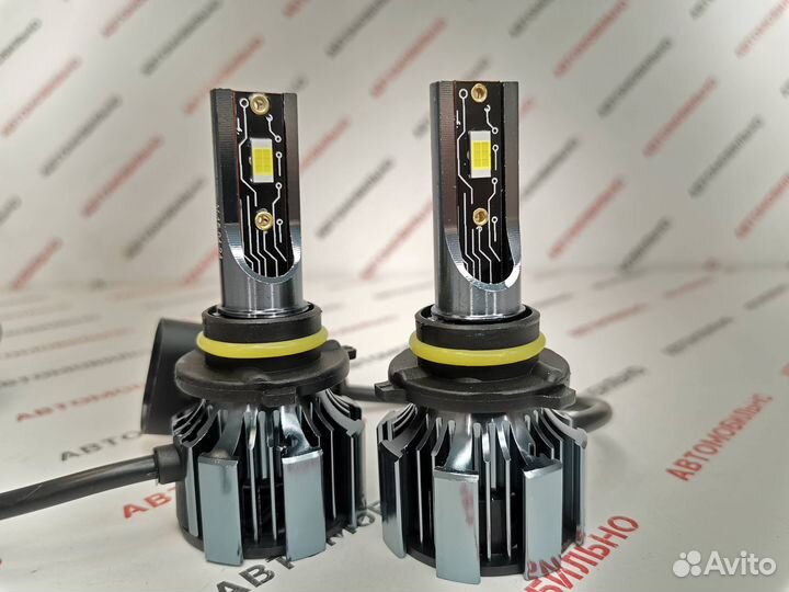 Комплект ламп S13 LED HB4 9006 6500Lm,12V, 2шт по
