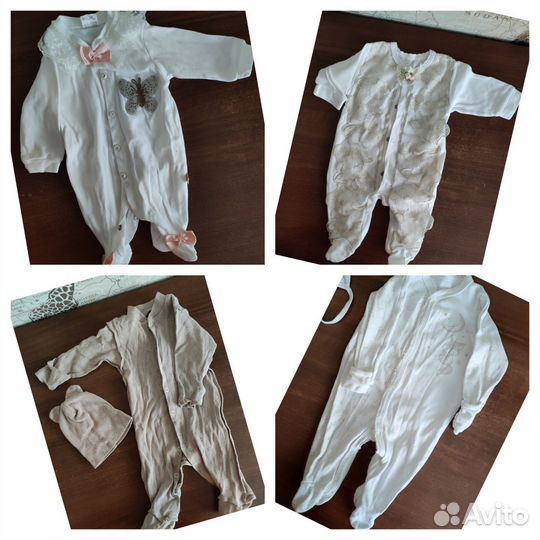 Комплект на выписку для девочки