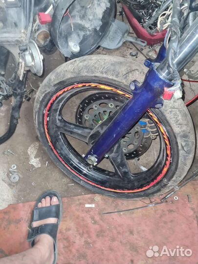 Honda cb 1 диск передний