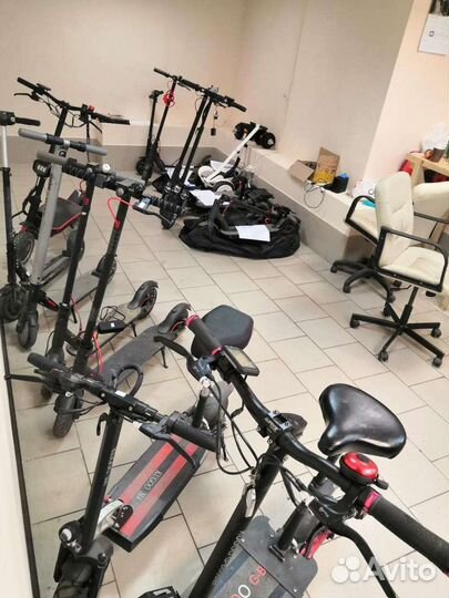 Ремонт электро самокатов Kugoo,Xiaomi,Ninebot и M