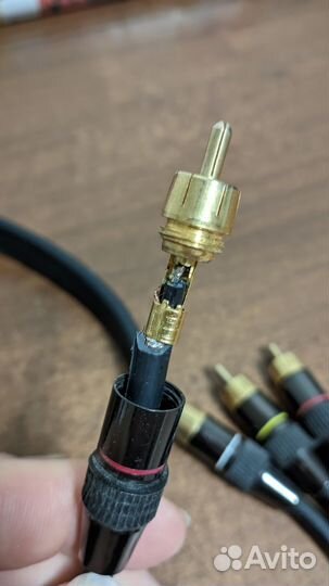 Кабель RCA (тюльпан)