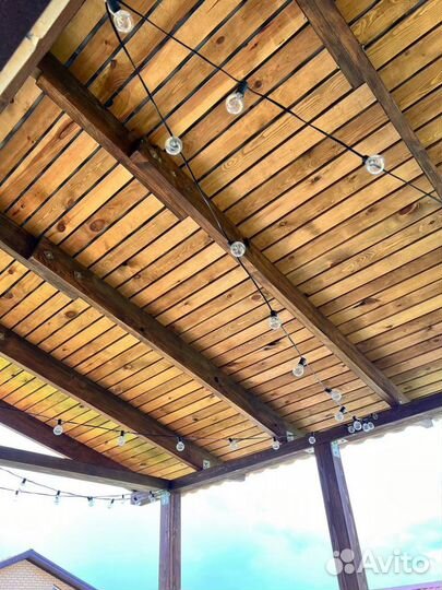 Гирлянда винтажная уличная