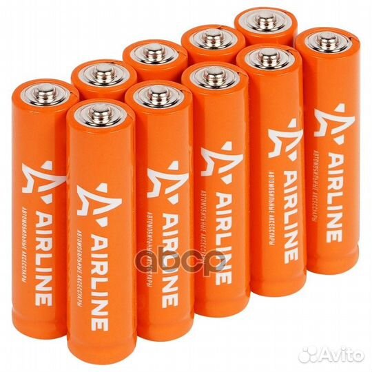 Батарейки LR03/AAA щелочные10 шт. AAA-10 airline