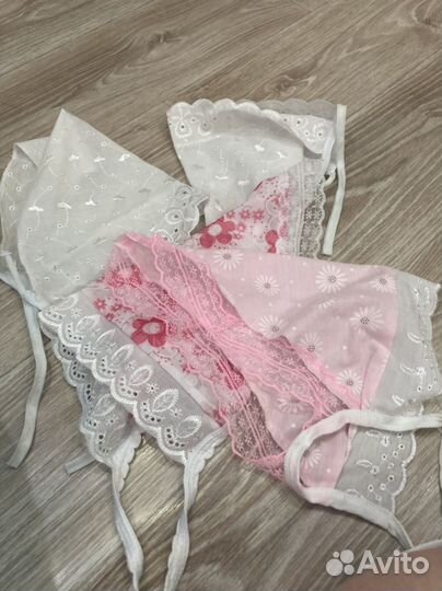 Детские вещи для двойни девочки пакетом