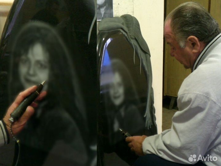 Гранитный памятник на могилу