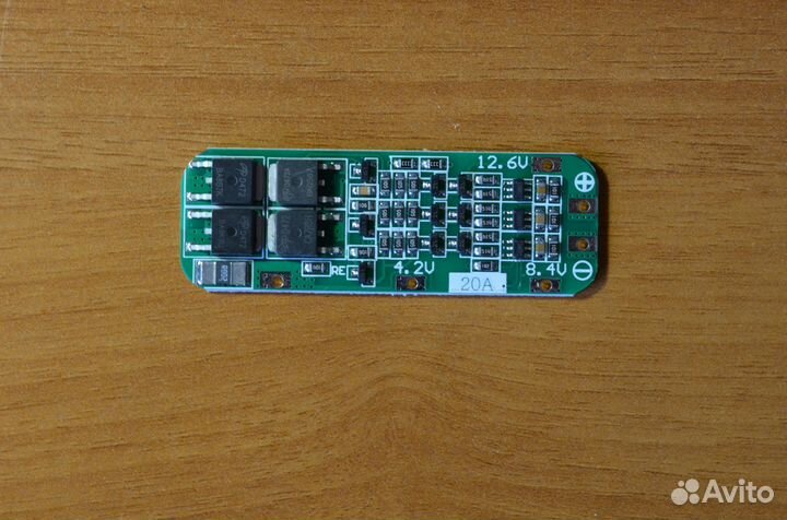 Плата bms 3s 20A 12,6 вольт