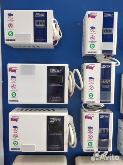 Стабилизаторы Rucelf SRW-10000-D по akцuu