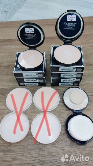 Пудра, тональный крем