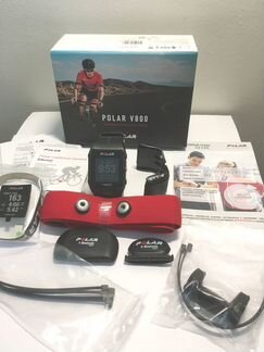 Polar V800 BLK HR combo