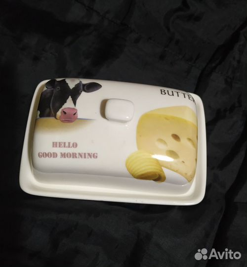 Масленка фарфор